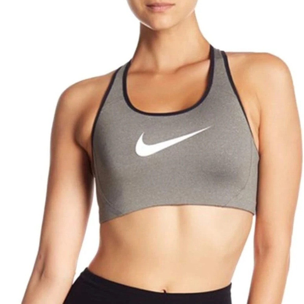 Nike Women’s Pink Breathe Mesh Running Tank/Nike Victory Shape High Support Bra - Picture 9 of 15